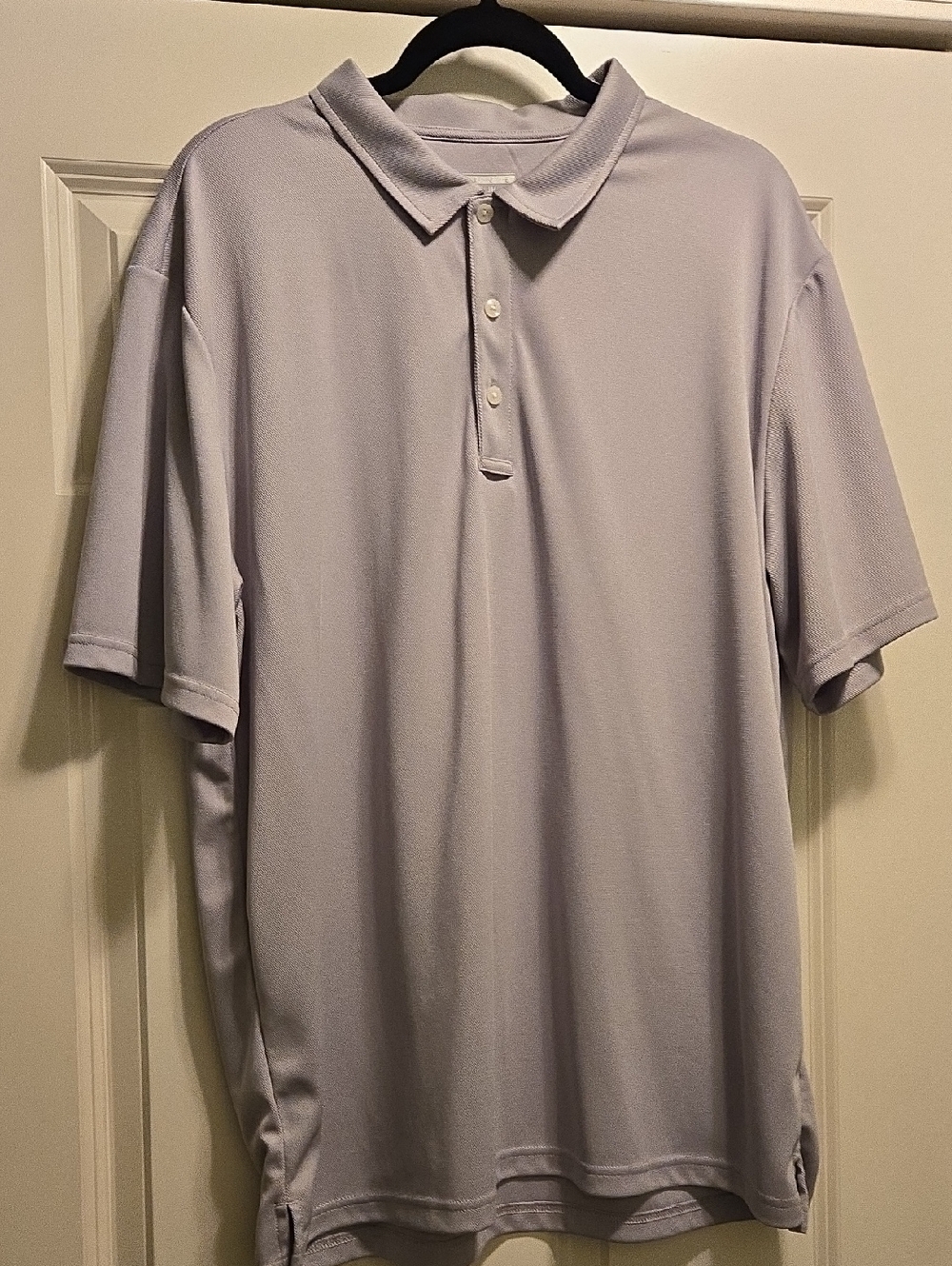 Classic Men's Polo Shirt in Light Grey